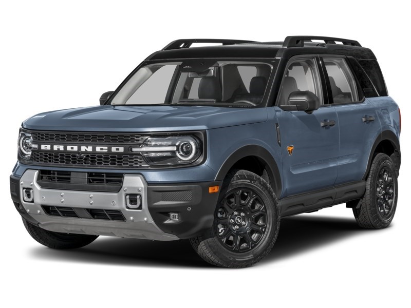 2026 Ford Bronco Sport Badlands 4x4 Azure Grey Metallic Tri-Coat  Shot 1