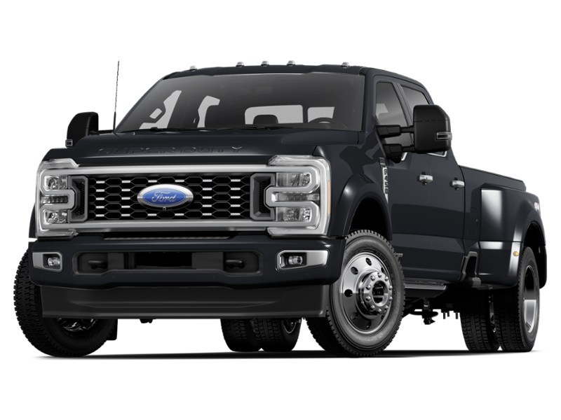 2026 Ford F-450 Platinum 4WD Crew Cab 8' Box Agate Black Metallic  Shot 1