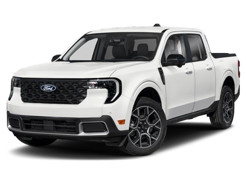 2025 Ford Maverick LARIAT AWD SuperCrew Oxford White  Shot 1