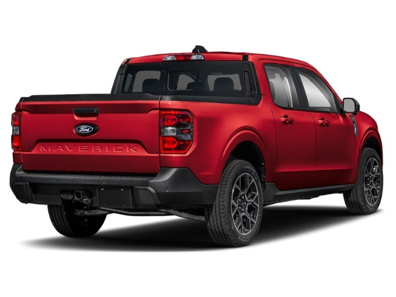 2026 Ford Maverick LARIAT AWD SuperCrew Ruby Red Metallic Tinted Clearcoat  Shot 2