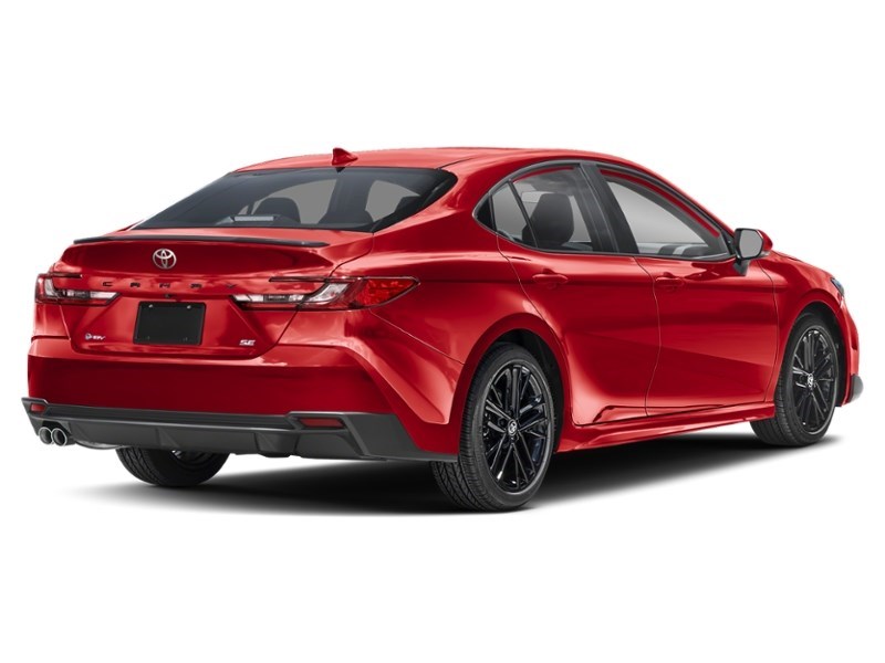 2026 Toyota Camry SE Upgrade CVT AWD Supersonic Red  Shot 6
