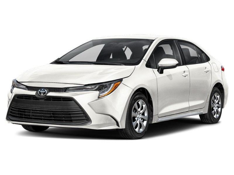 2026 Toyota Corolla LE CVT White  Shot 1