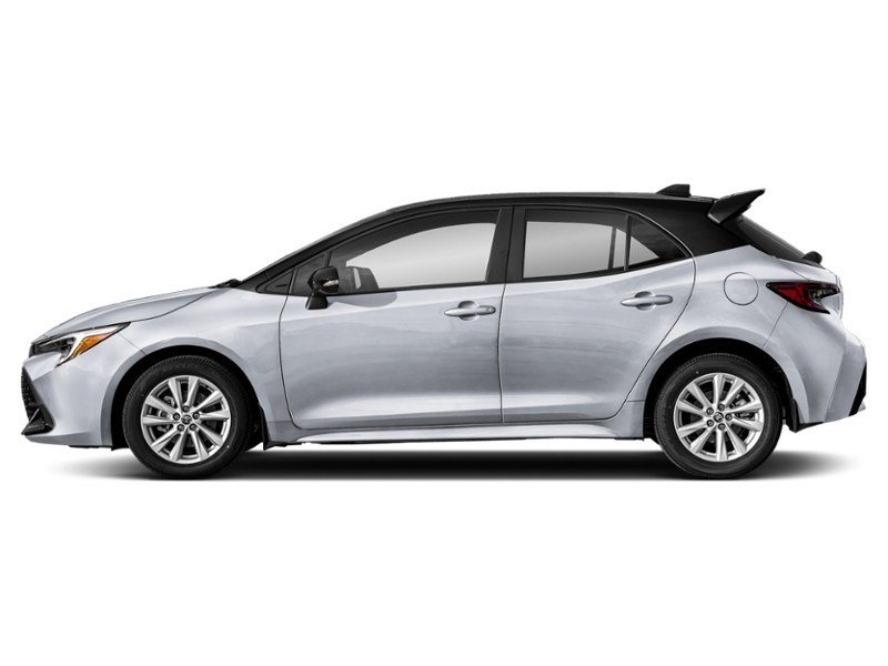 2027 Toyota Corolla Hatchback CVT Classic Silver Metallic w/Black Roof  Shot 11