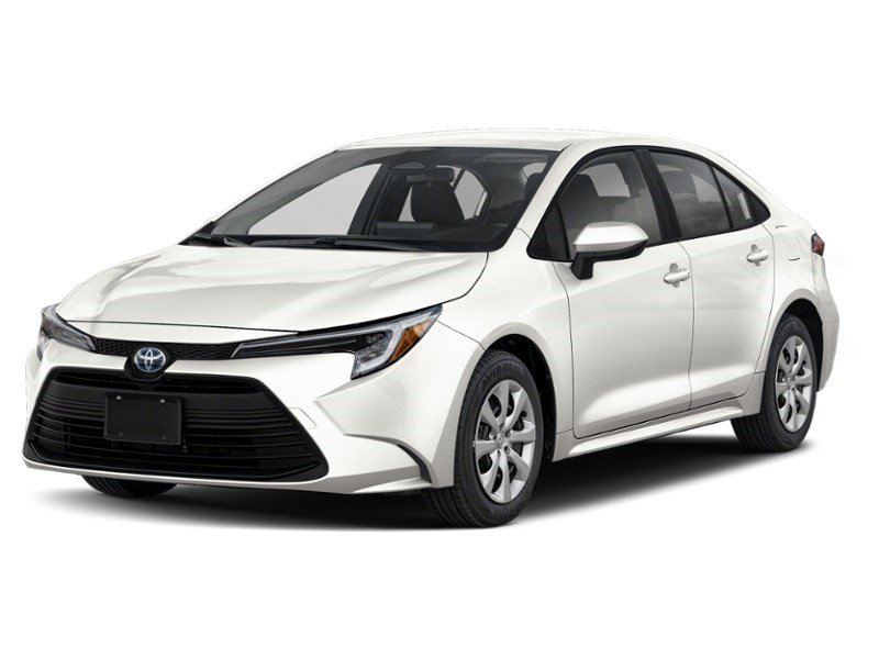 2026 Toyota Corolla Hybrid Hybrid LE CVT AWD White  Shot 1
