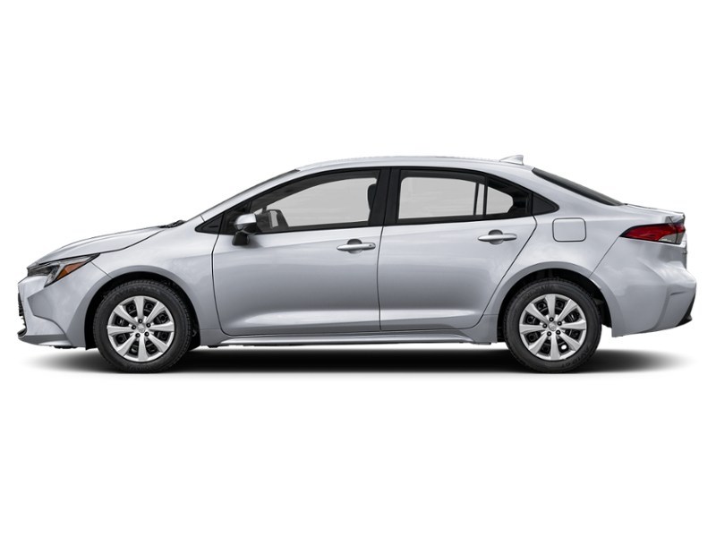 2025 Toyota Corolla Hybrid Hybrid LE CVT Classic Silver Metallic  Shot 5