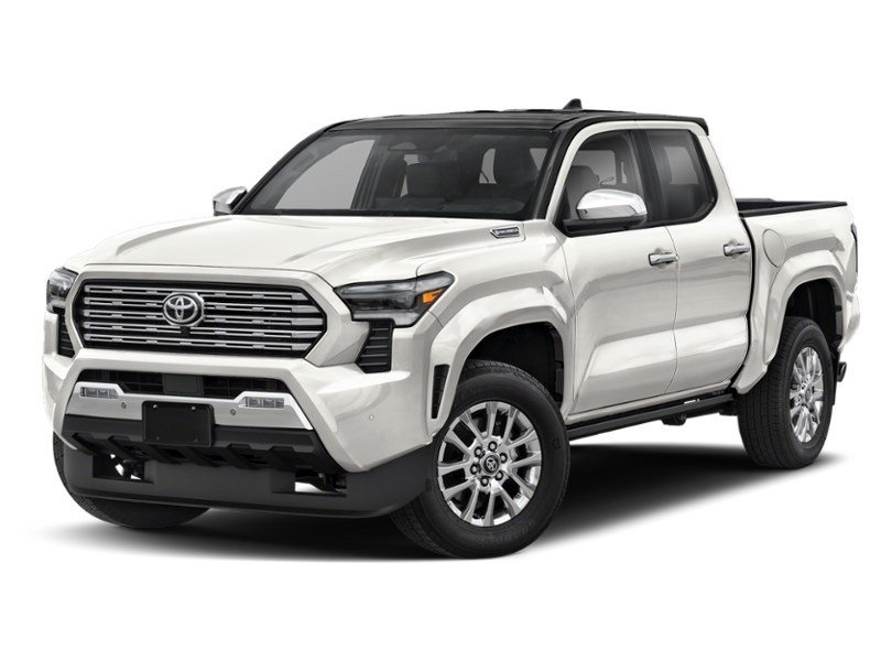 2025 Toyota Tacoma Hybrid TRAIL HUNTER White/Black Roof  Shot 7