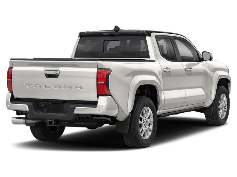 2025 Toyota Tacoma Hybrid TRAIL HUNTER White/Black Roof  Shot 8
