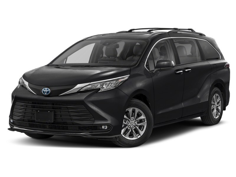 2026 Toyota Sienna XLE 8-Passenger FWD Midnight Black Metallic  Shot 4