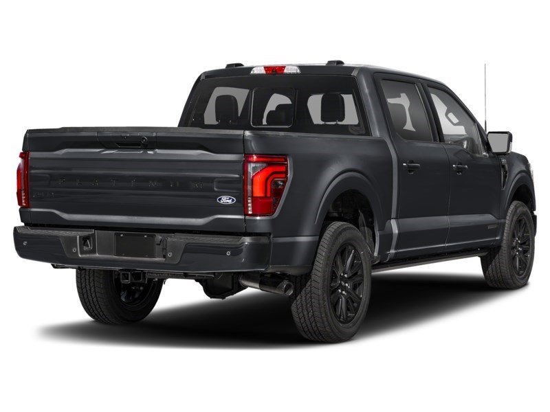 2026 Ford F-150 Platinum 4WD SuperCrew 5.5' Box Agate Black Metallic  Shot 6