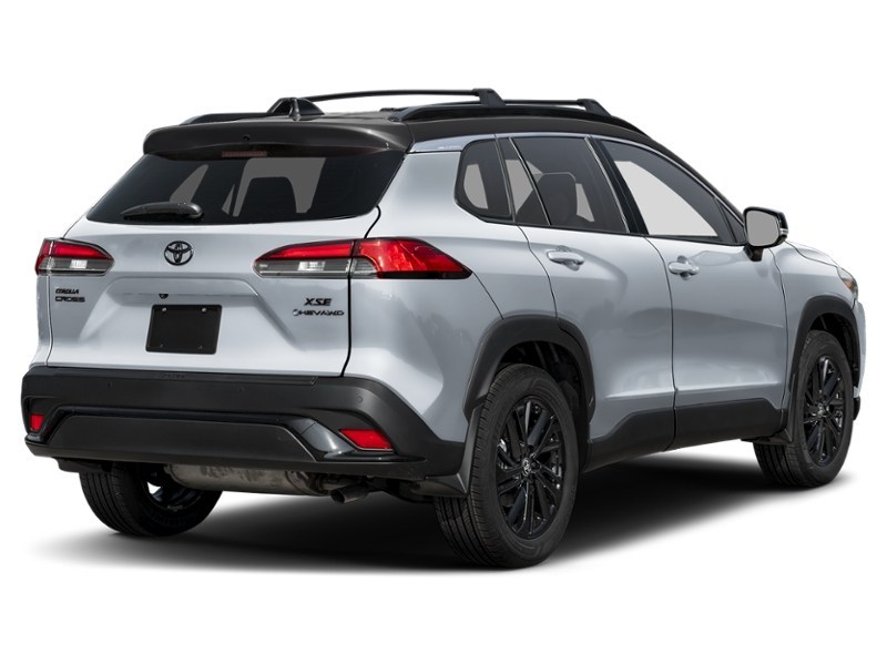 2026 Toyota Corolla Cross Hybrid Hybrid XSE AWD Sonic Silver Metallic w/Black Roof  Shot 6