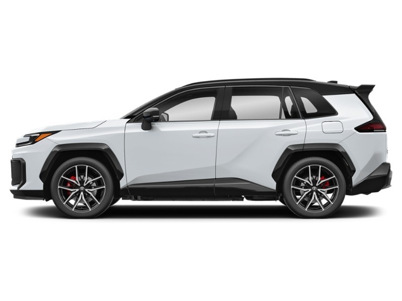 2026 Toyota RAV4 Plug-In Hybrid GR Sport AWD Wind Chill Pearl w/Black Roof  Shot 4