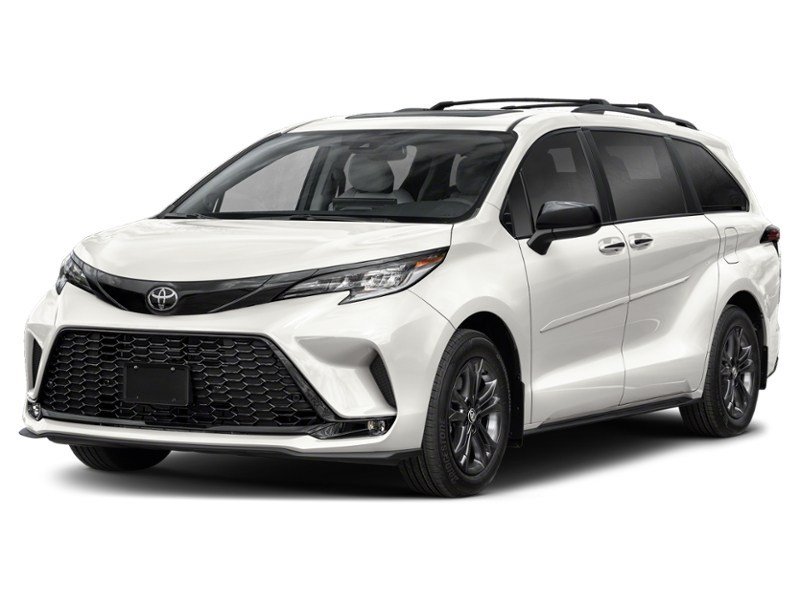 2026 Toyota Sienna XSE 7-Passenger AWD White  Shot 4